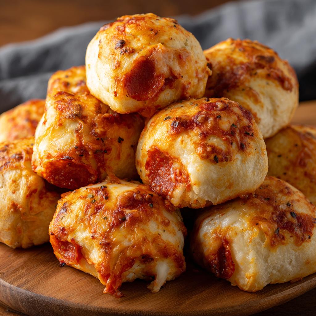 Schnelle Pizza-Rollen ohne Hefe