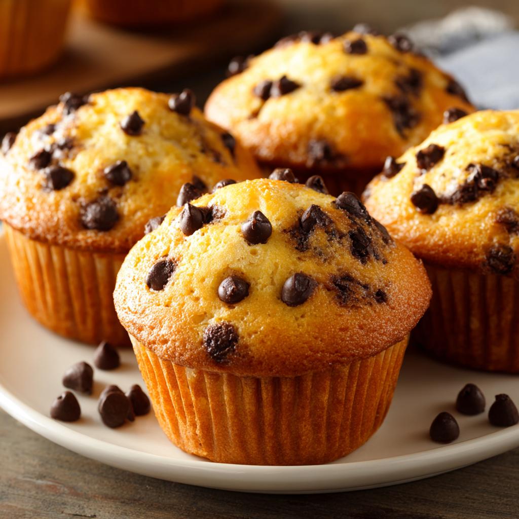 Schokoladenstückchen Muffins - detail 1