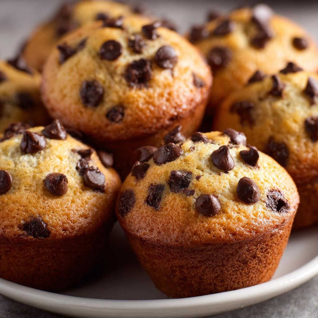 Schokoladenstückchen Muffins
