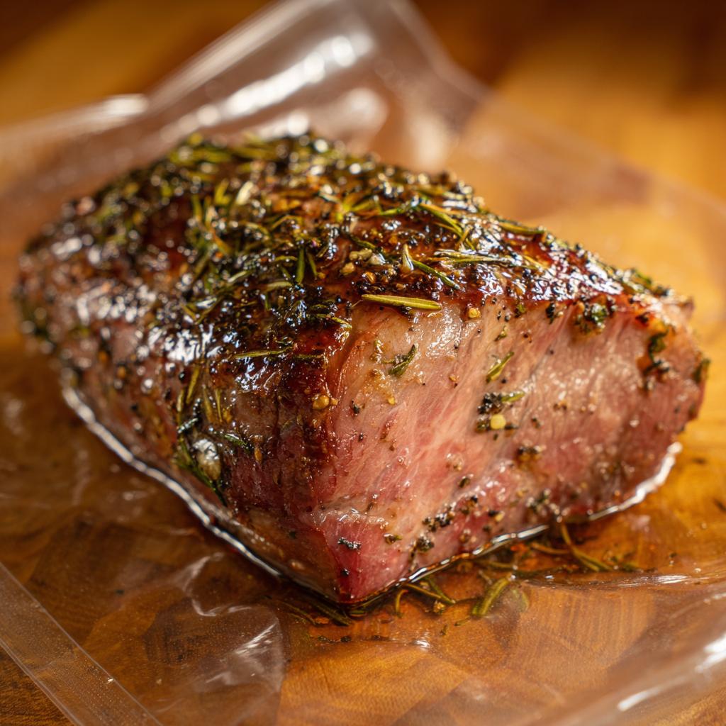 Sous Vide Rinderbraten