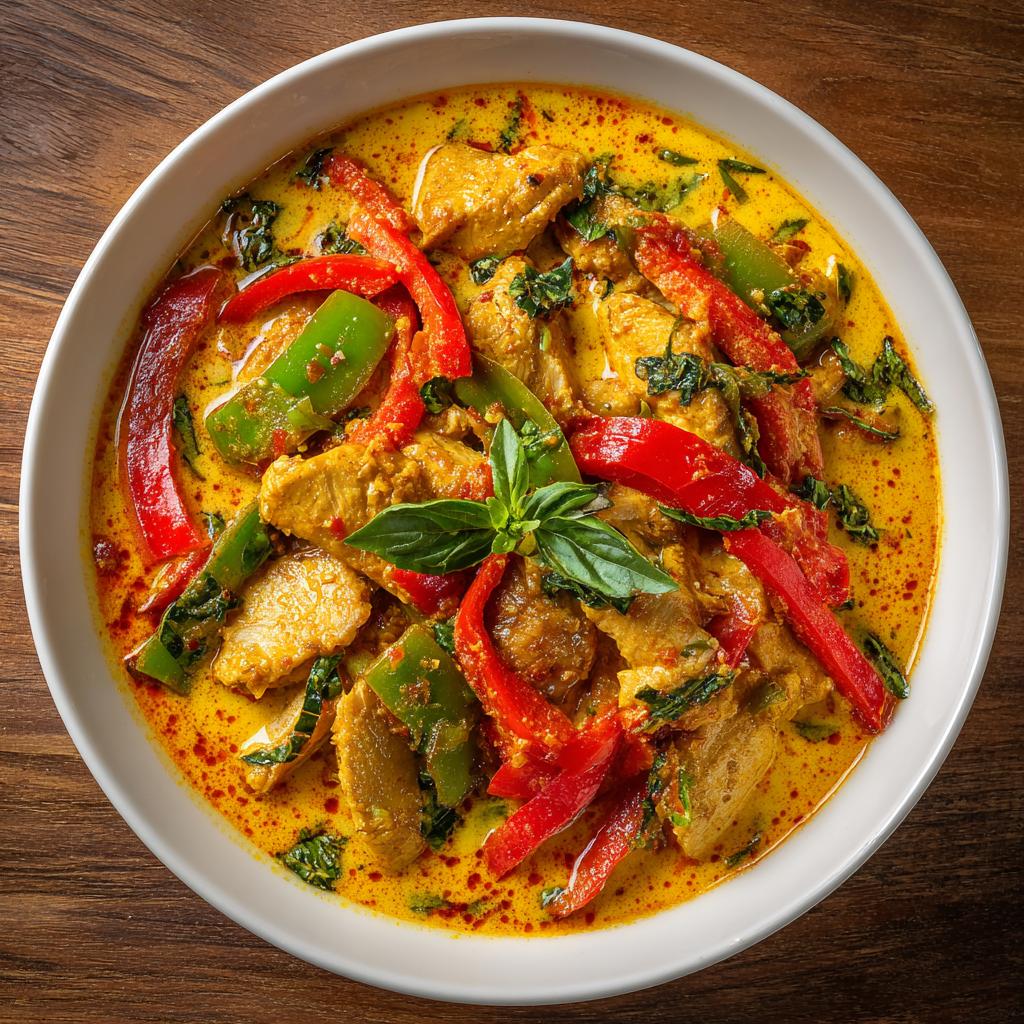 Thai Curry Hähnchen - detail 1