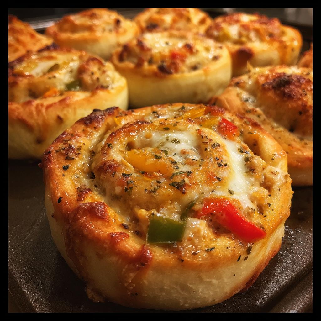 Thunfisch-Pizza-Rollen - detail 1