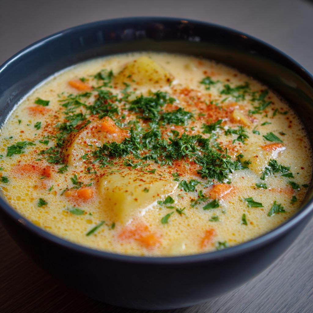 Vegane Kartoffelsuppe im Thermomix - detail 1