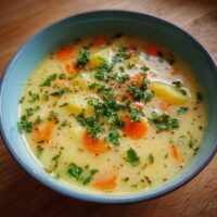 Vegane Kartoffelsuppe im Thermomix