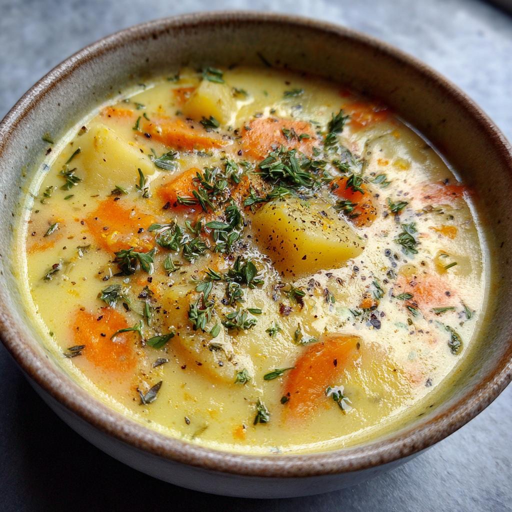 Vegane Kartoffelsuppe