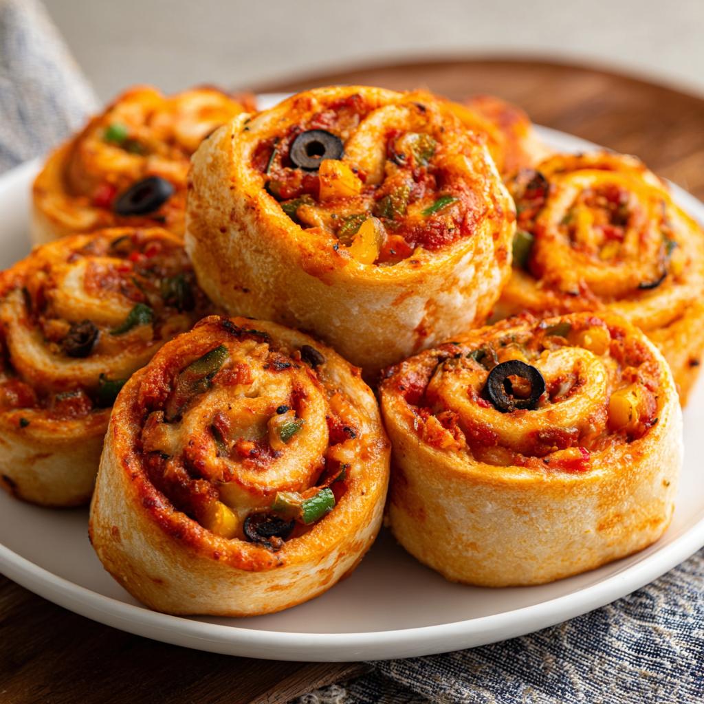Vegane Pizzarollen