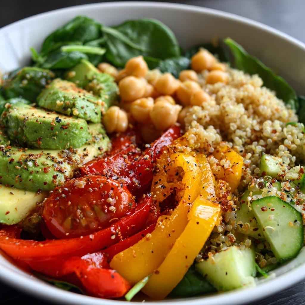 Veganer Protein-Salat - detail 1