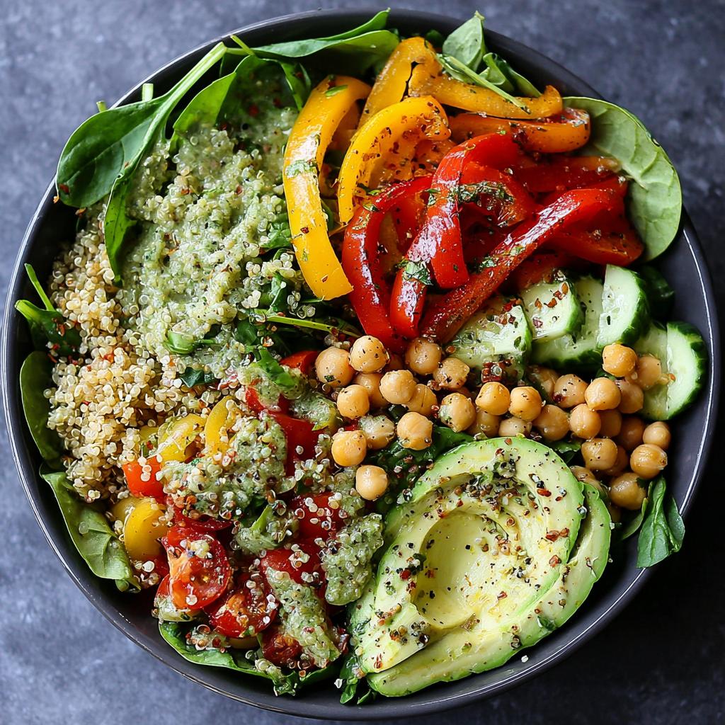 Veganer Protein-Salat