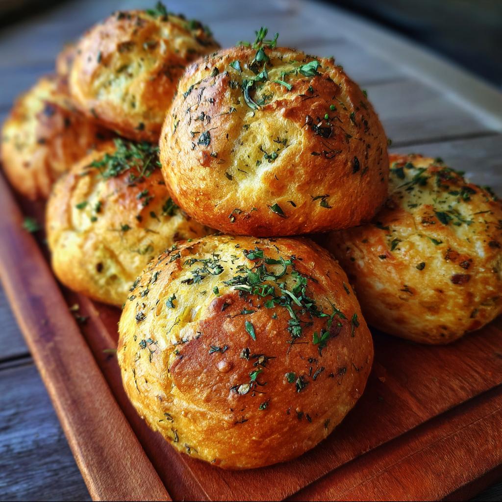Würzige Kräuterbrötchen