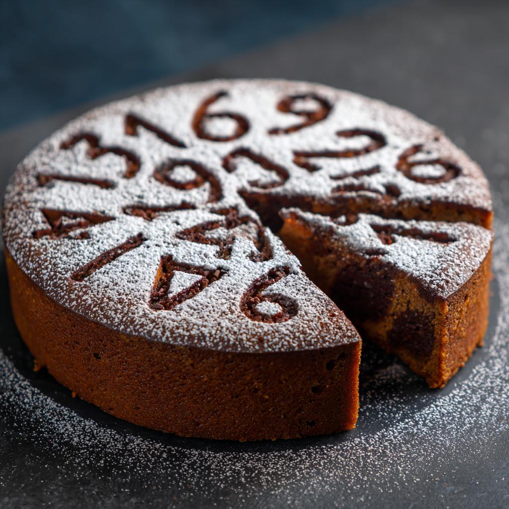 Zahlenkuchen 8 - detail 1