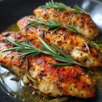 Zartes Hähnchenbrustfilet mit Rosmarin