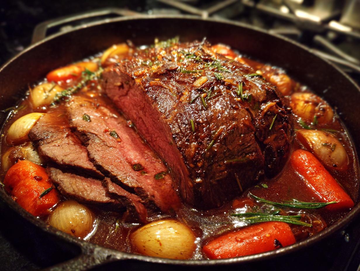 Zartes Rinderbraten - detail 1