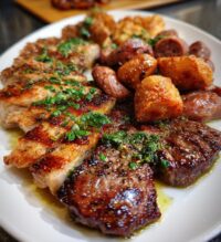 fleisch platte warm