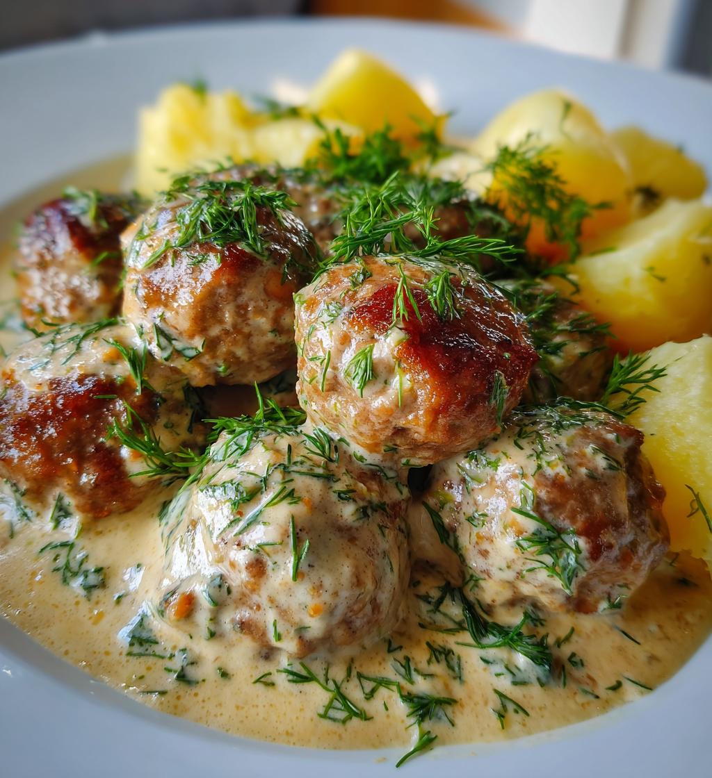 königsberger klopse mit dill