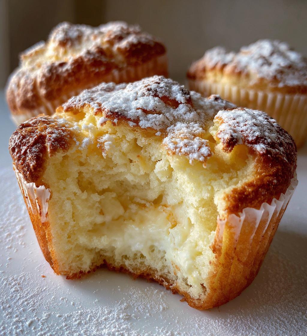 käsekuchen muffins mit quark - detail 1