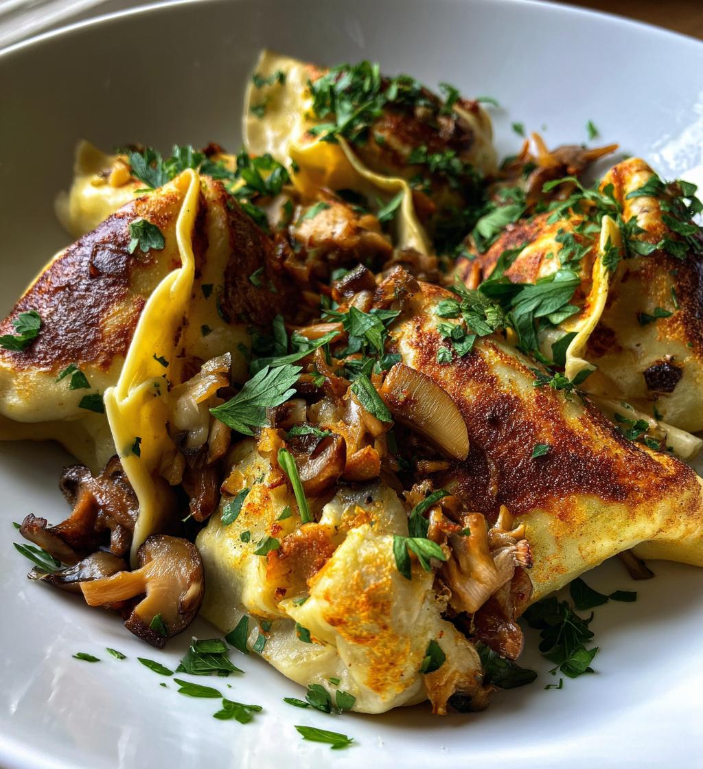 maultaschen mit pilzen
