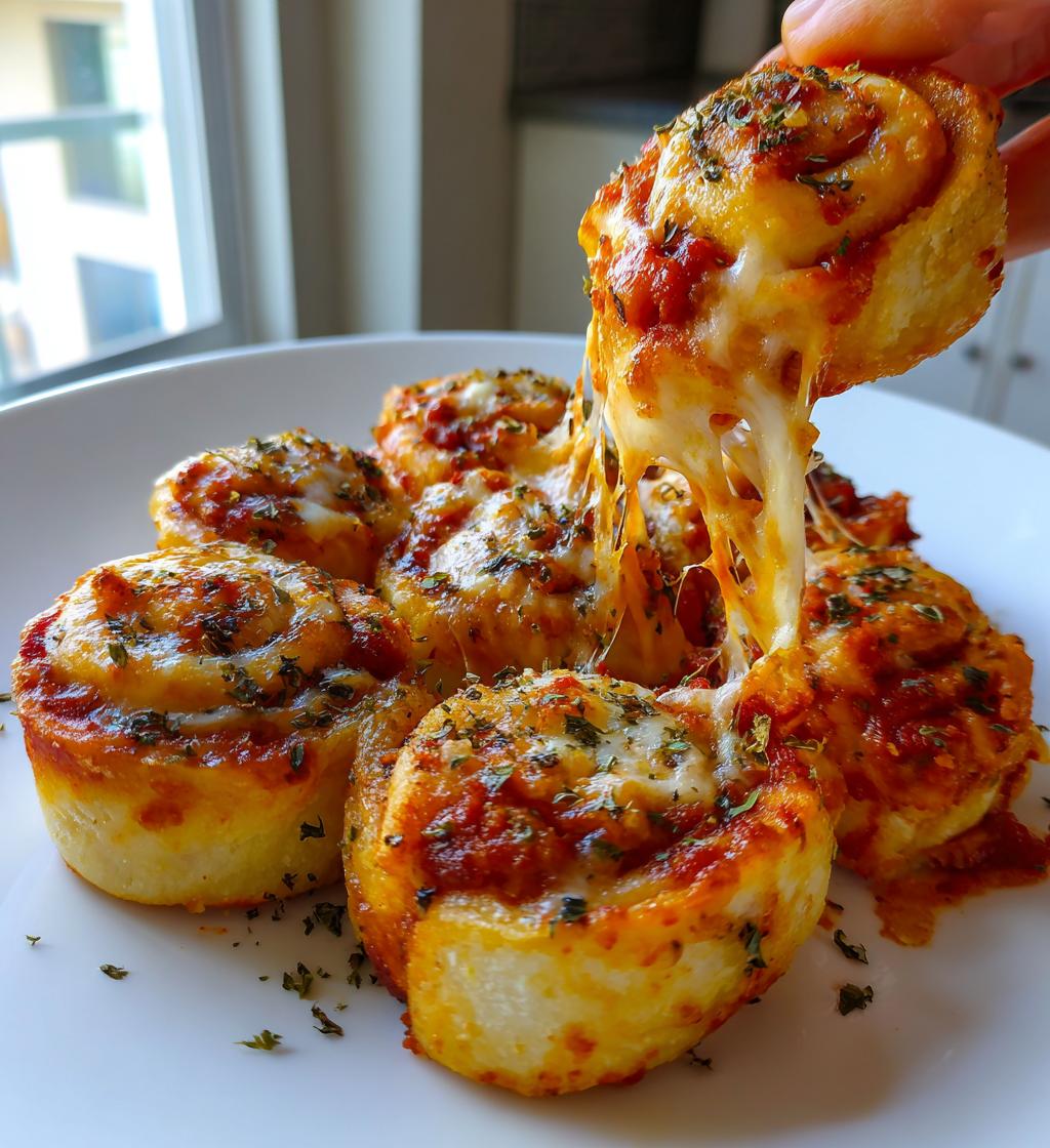 pizzabrötchen food with love