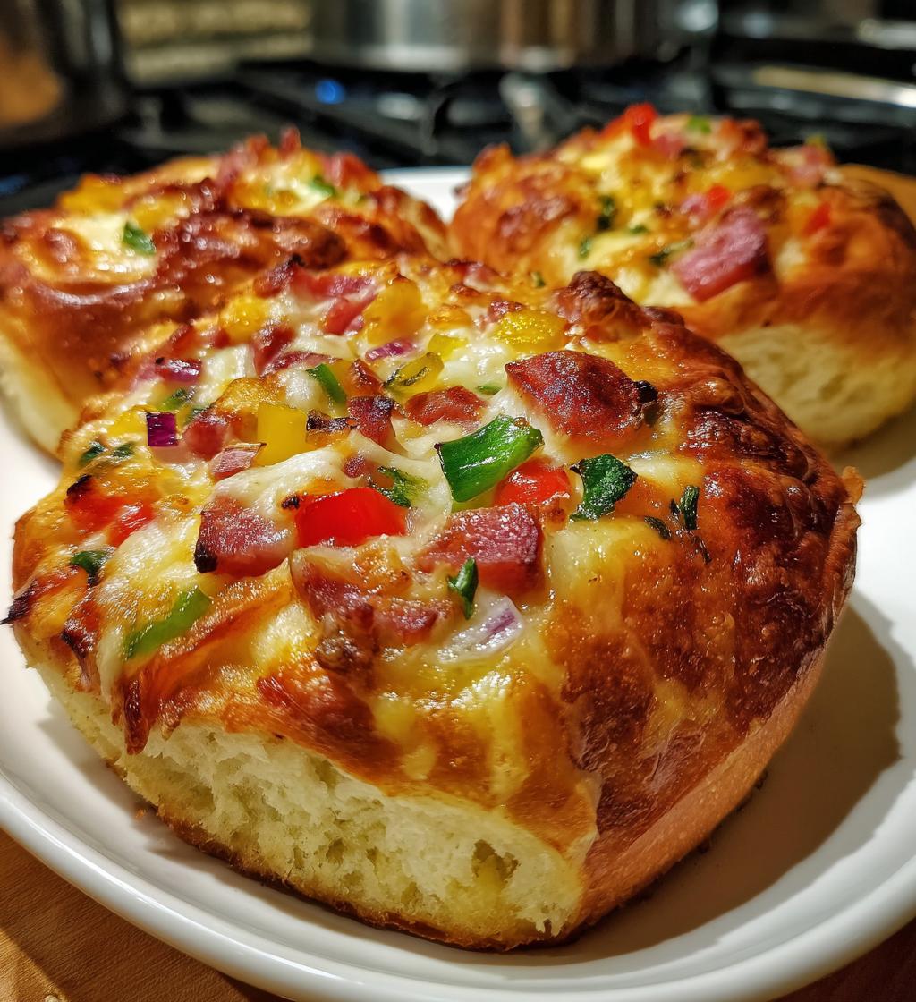 pizzabrötchen illustration