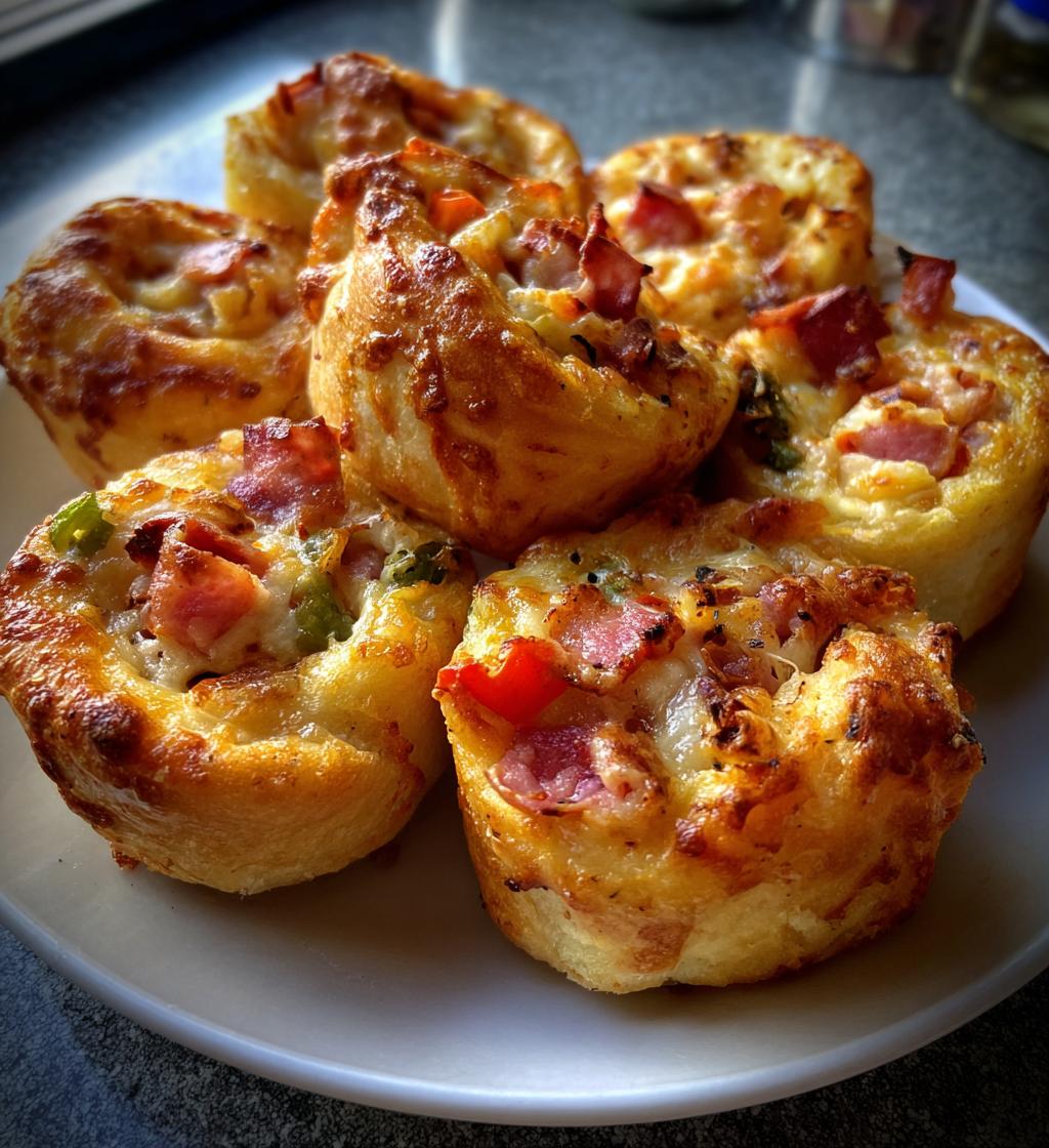pizzabrötchen ohne quark - detail 1