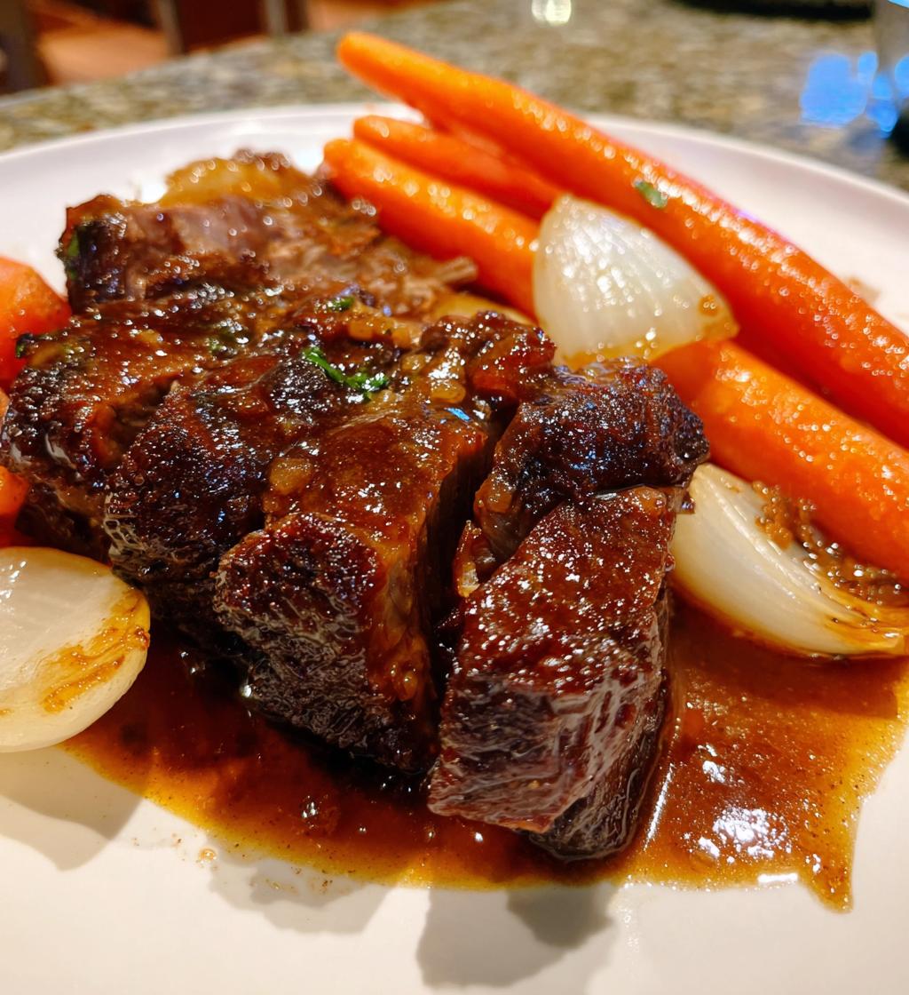 rinderbraten aus der wade - detail 1