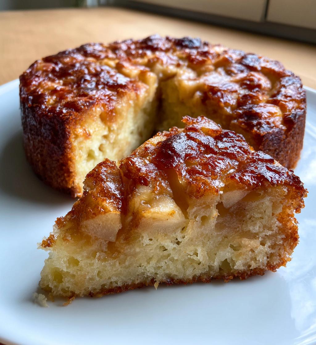 saftiger apfelkuchen mit joghurt
