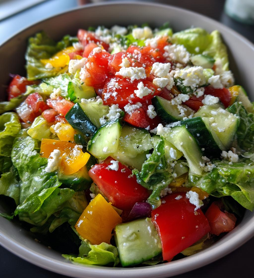 salat vegetarisch - detail 1