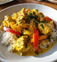 thermomix hähnchen geschnetzeltes curry