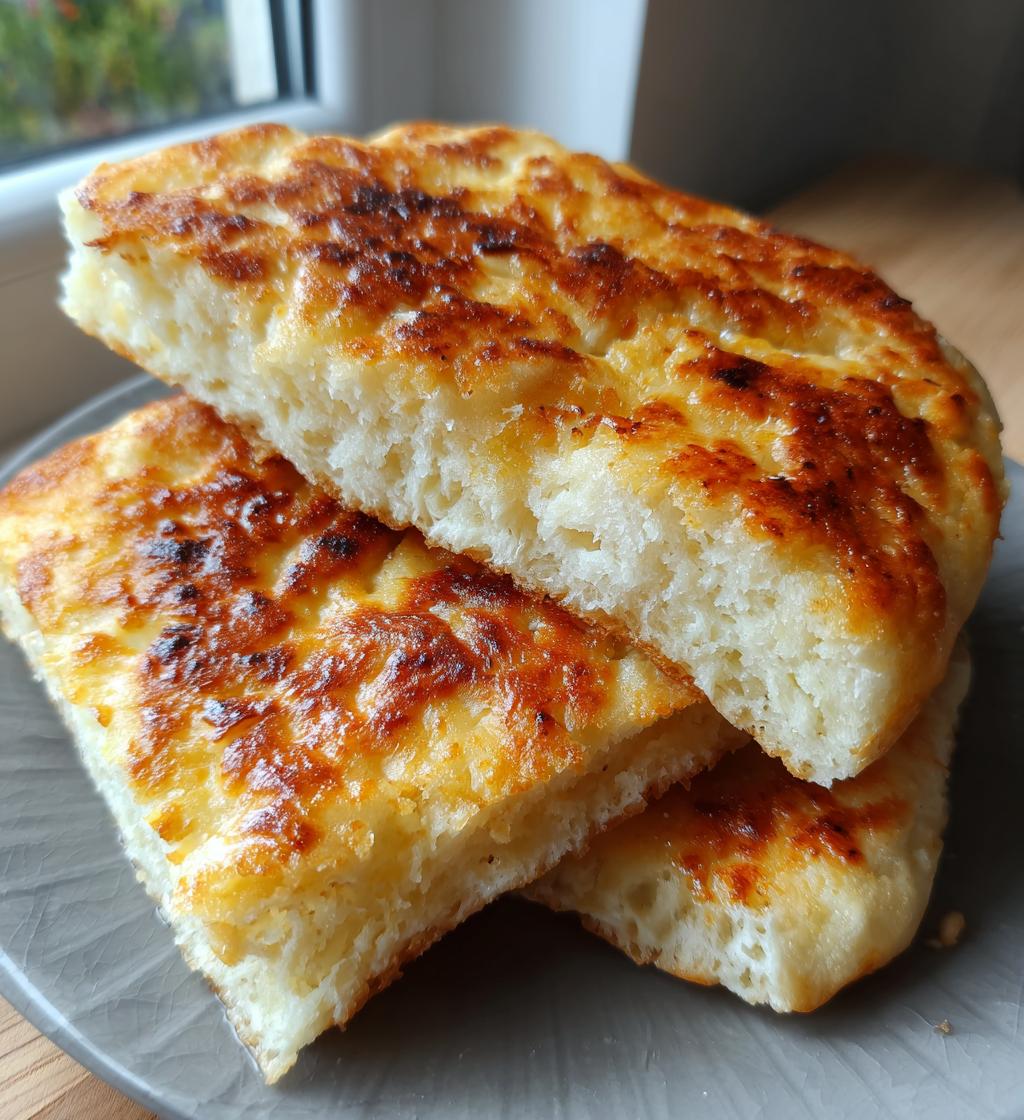 2 ingredient cottage cheese flatbread