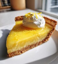 6 ingredient blender lemon pie