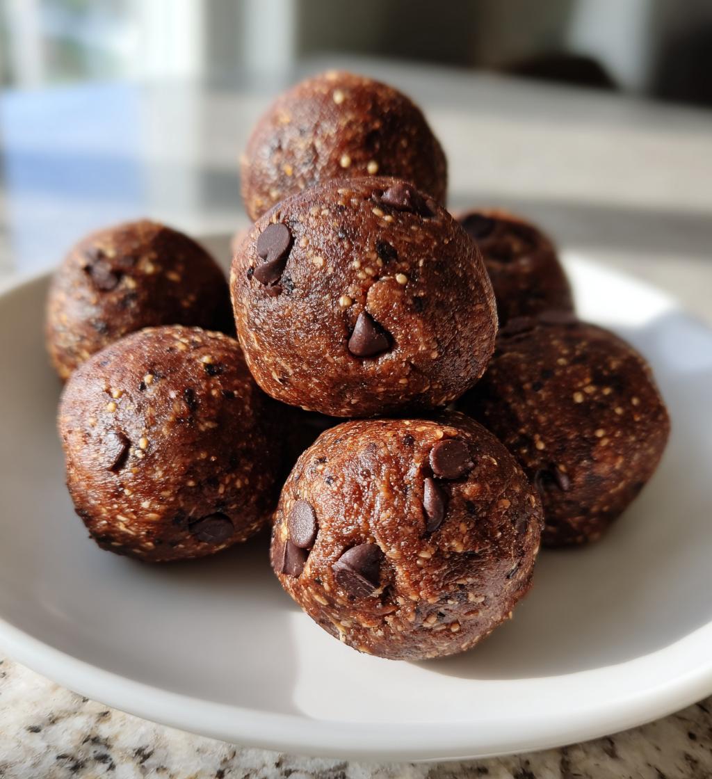 7 ingredient chocolate protein energy balls nutritious and delicious