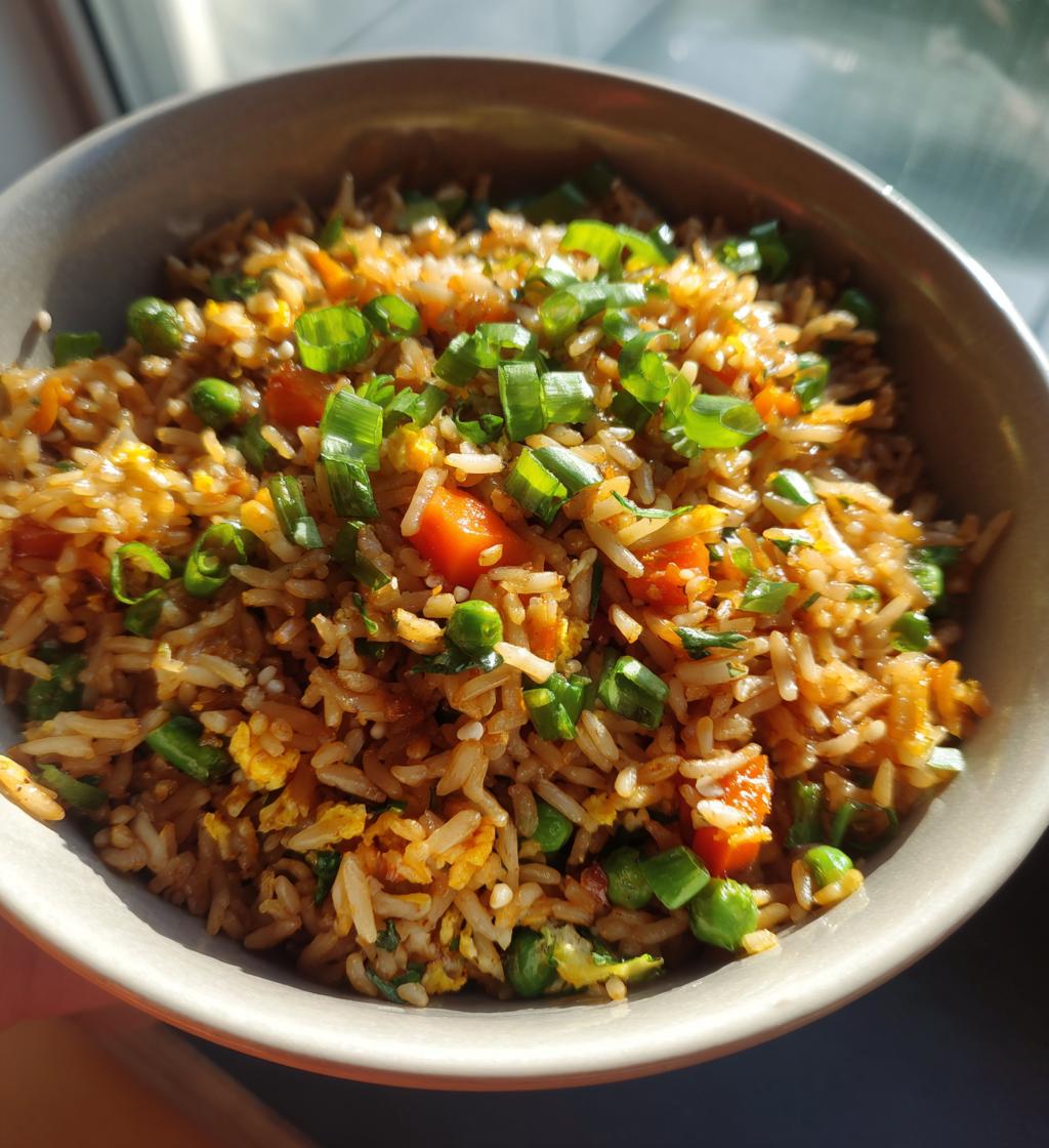 air fryer fried rice