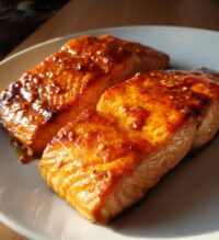 air fryer honey garlic salmon