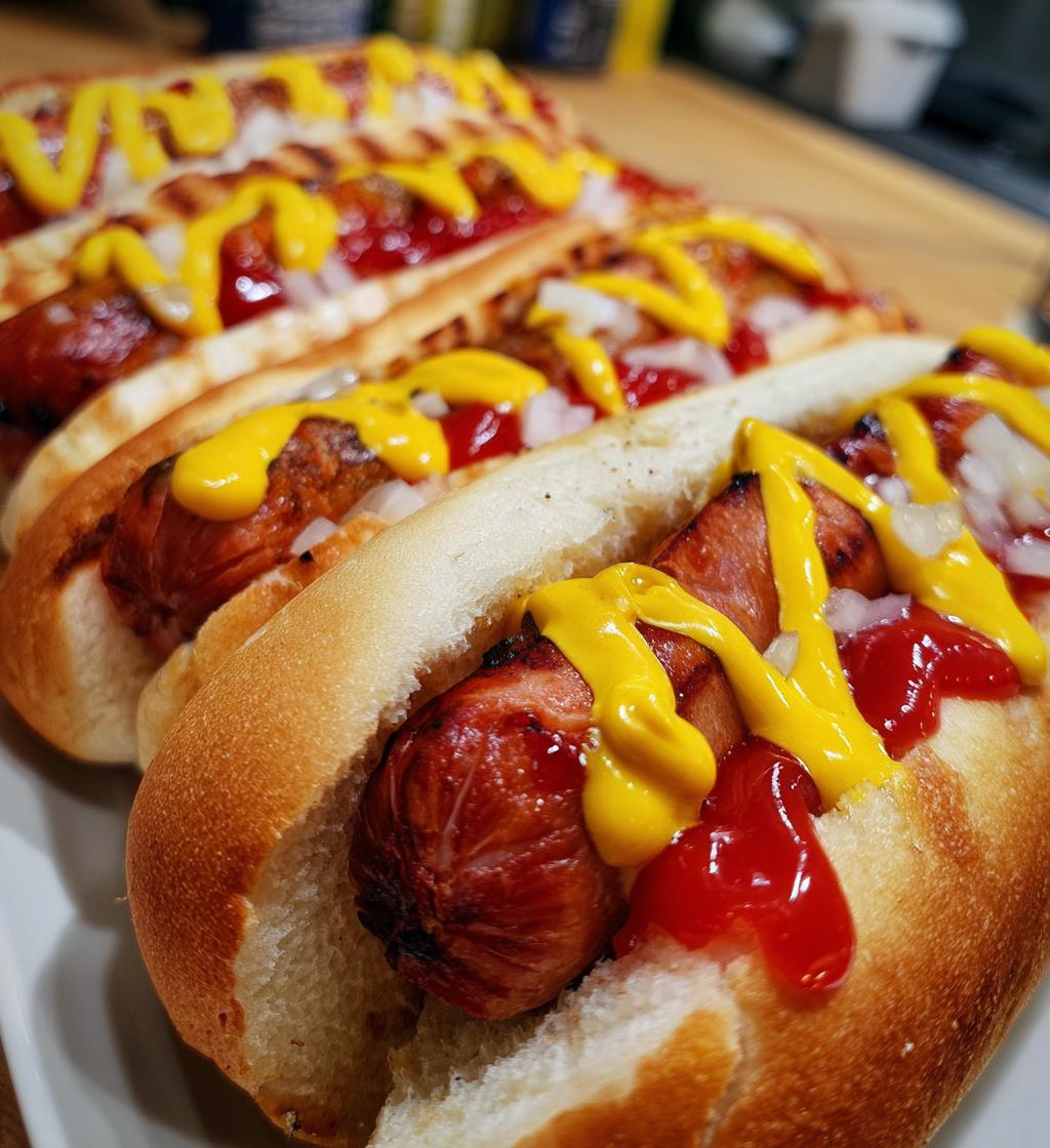 air fryer hot dogs