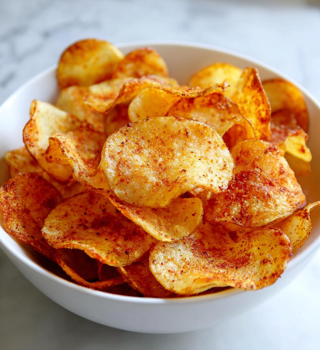 air fryer potato chips recipe