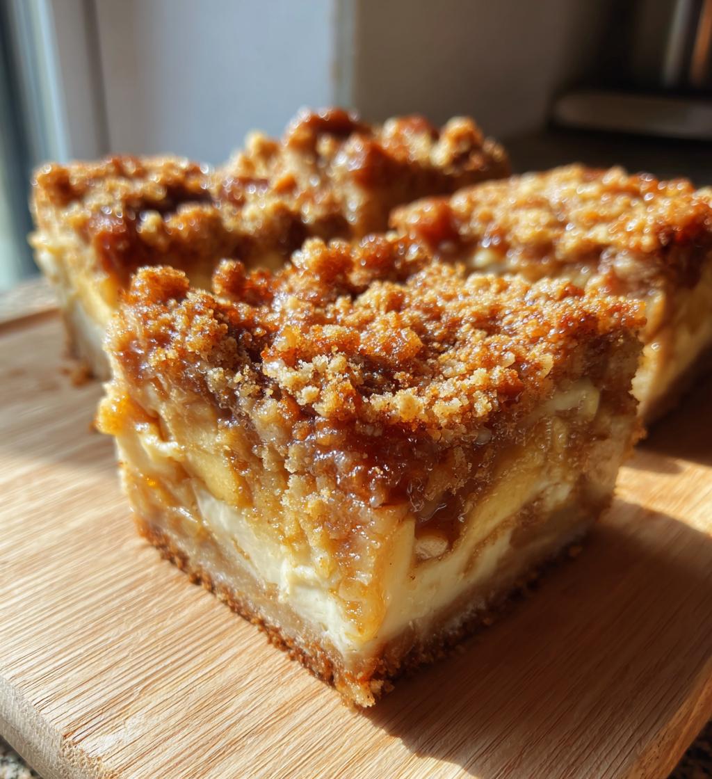 apple crisp cheesecake bread