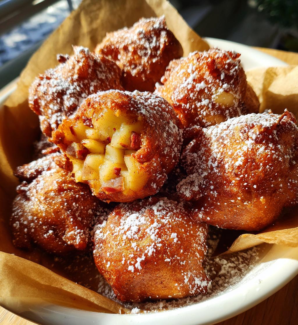 apple fritter bites recipe