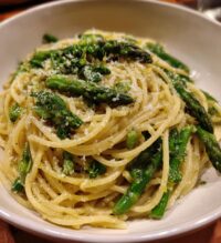 asparagus lemon pasta