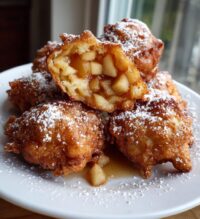 baked apple fritters