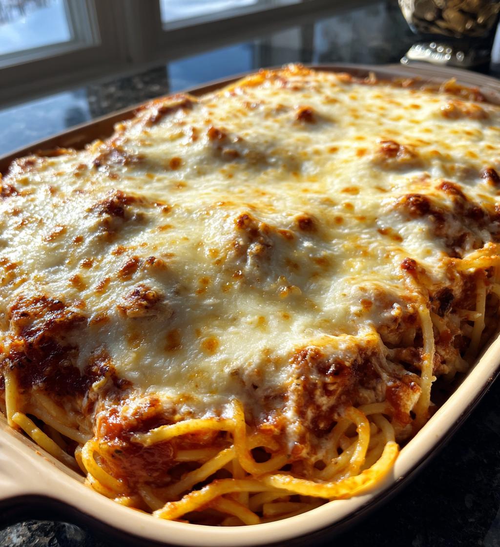 baked cream cheese spaghetti 2