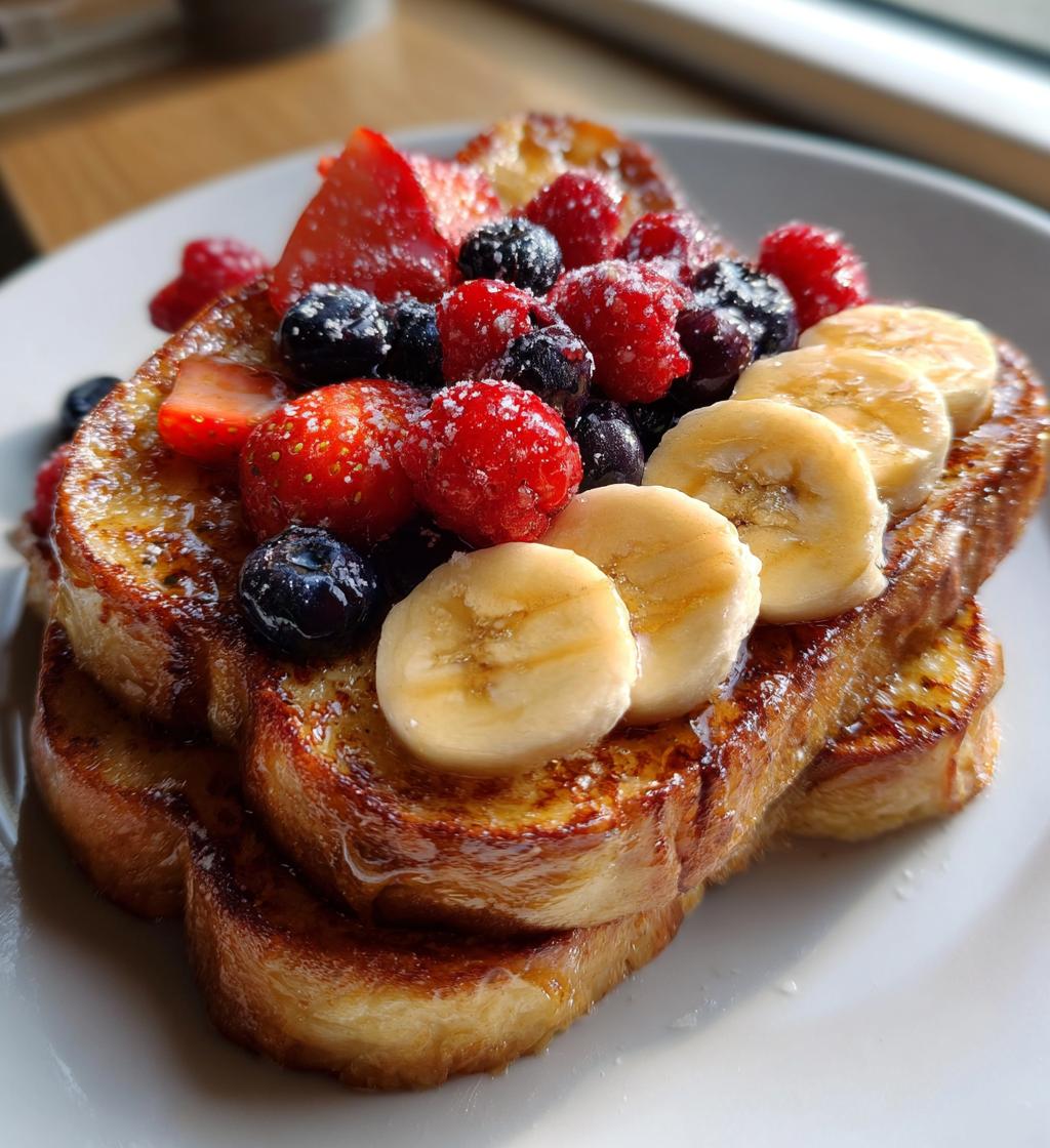 banana berry french toast