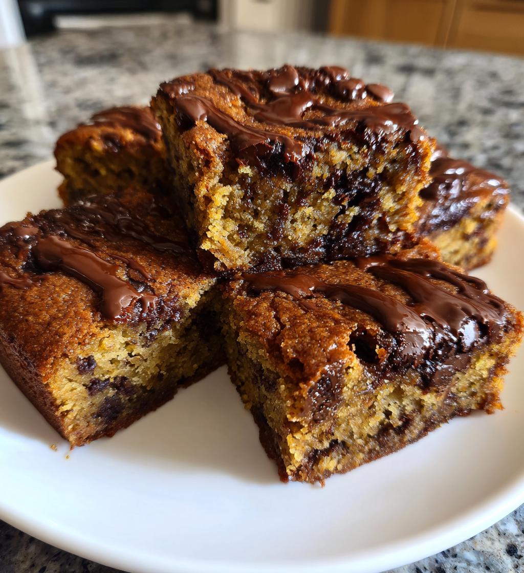 banana chocolate chip bars