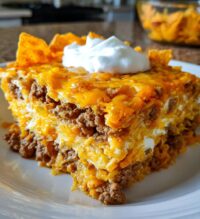 beef dorito casserole a crowd pleasing favorite