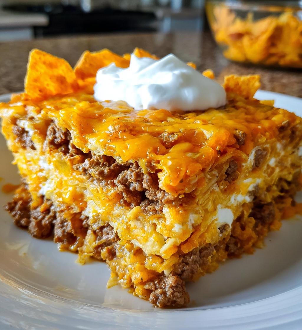 beef dorito casserole a crowd pleasing favorite