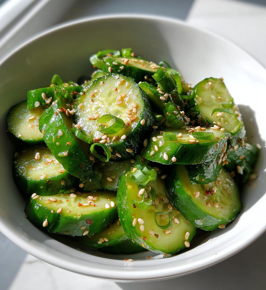 best asian cucumber salad