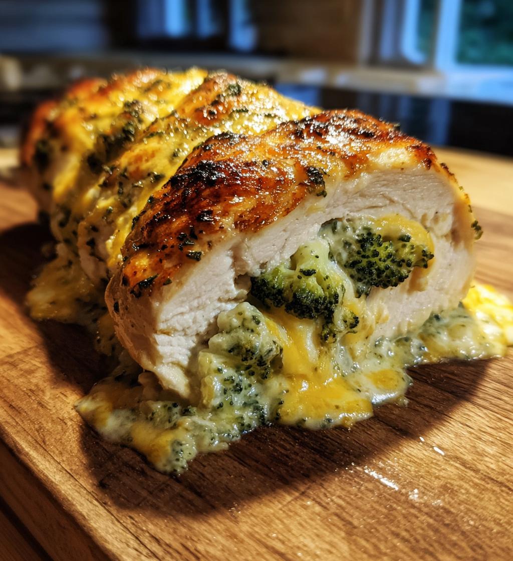 best broccoli cheese stuffed chicken breast