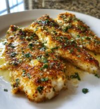 best garlic parmesan flounder recipe