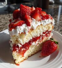 best strawberry poke cake