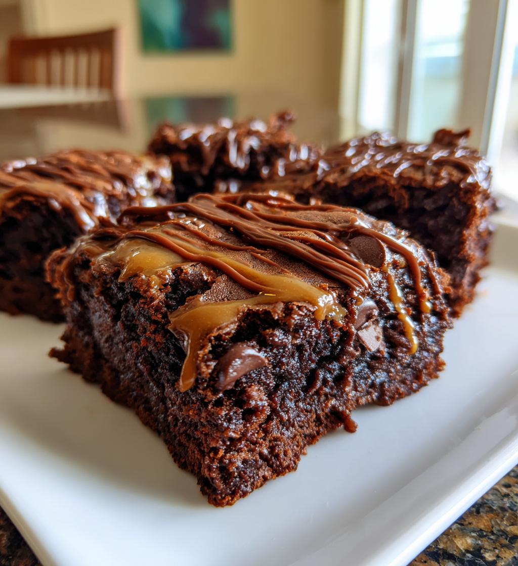 biscoff brownies - detail 1