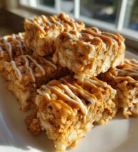 biscoff rice krispie treats