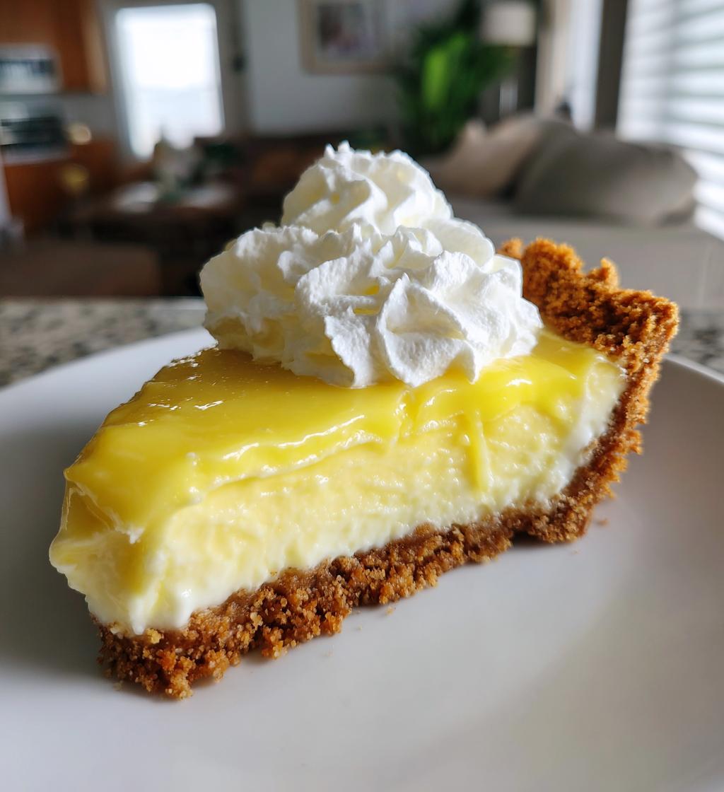 blender lemon pie recipe